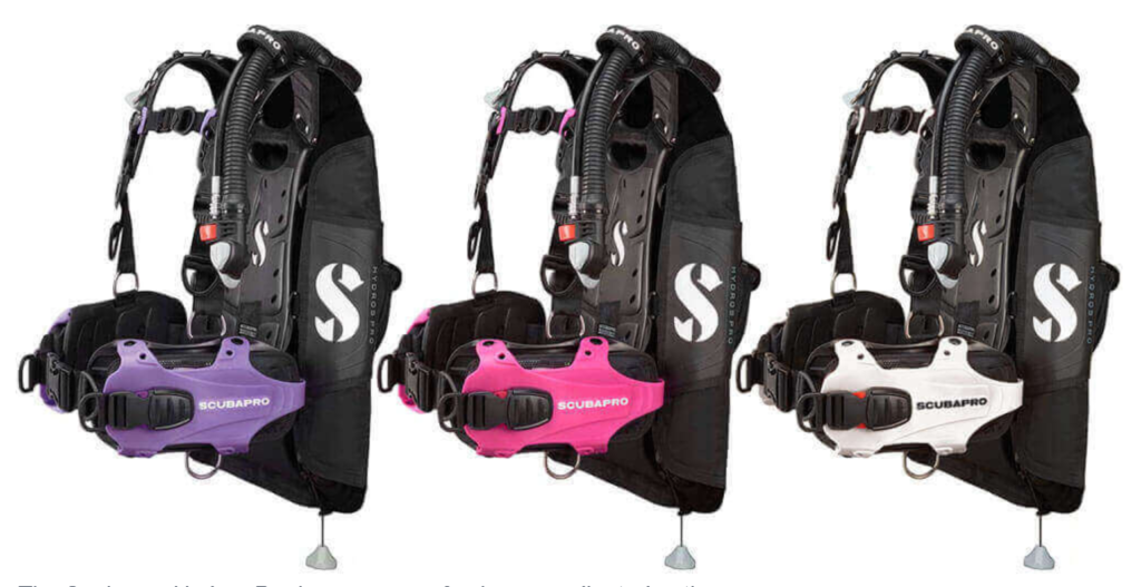 ScubaPro BCD, Backplate, wing