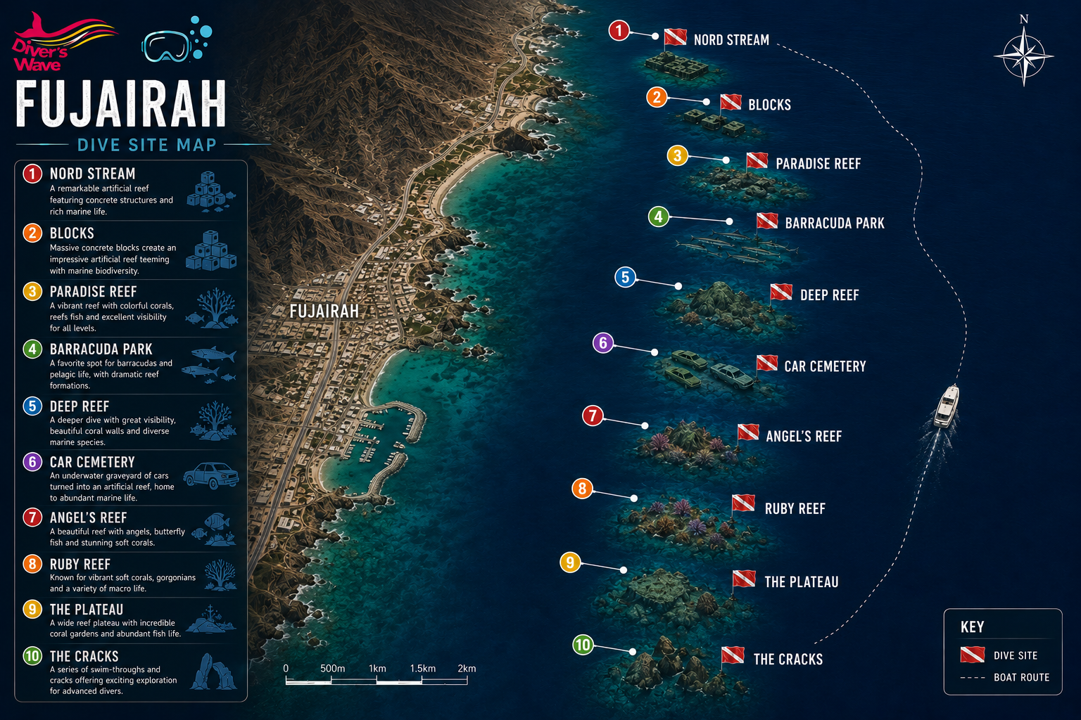 Fujairah Dive Sites